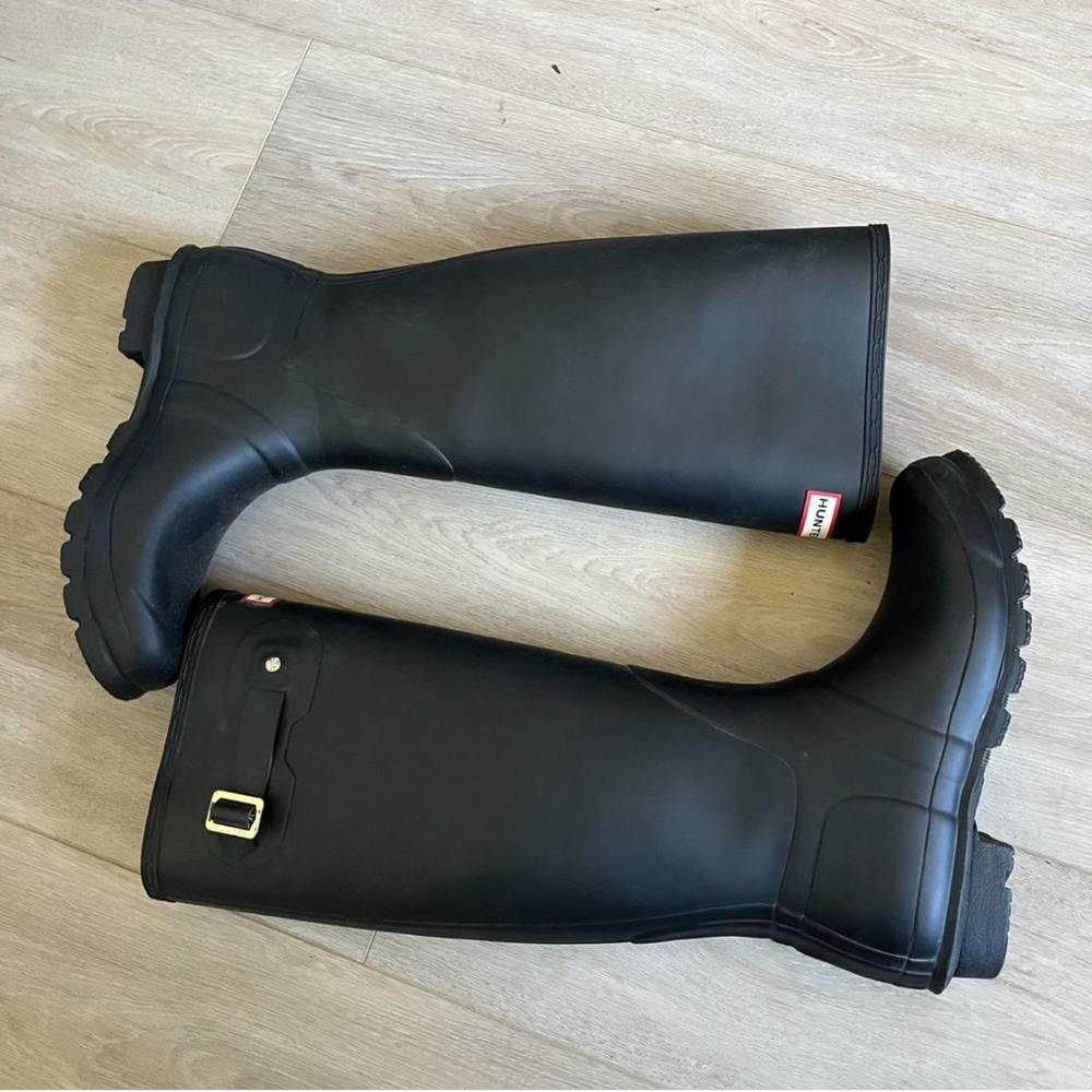 Hunter Classic Black Waterproof Women’s Rain Boots